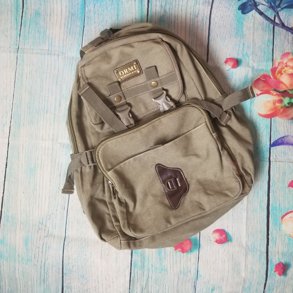 Ormi canvas back pack
